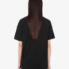T-shirt in jersey di cotone biologico stampato