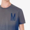 T-shirt in jersey di cotone biologico stampato