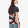 T-shirt in jersey di cotone biologico stampato