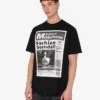 T-shirt in jersey di cotone biologico stampato