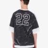 T-shirt in jersey di cotone biologico stampato