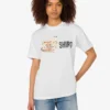 T-shirt in jersey di cotone biologico stampato T-shirt in jersey di cotone biologico stampato