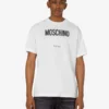 T-shirt in jersey di cotone biologico stampato