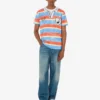 T-shirt in jersey di cotone biologico stampato T-shirt in jersey di cotone biologico stampato