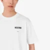T-shirt in jersey di cotone biologico stampato T-shirt in jersey di cotone biologico stampato