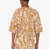T-shirt in jersey di cotone biologico stampato
