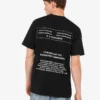 T-shirt in jersey di cotone biologico stampato