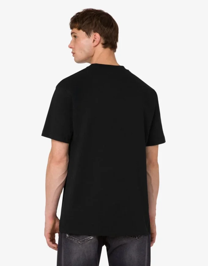 T-shirt in jersey di cotone biologico stampato