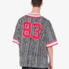 T-shirt in jersey di cotone biologico stampato