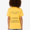 T-shirt in jersey di cotone biologico stampato T-shirt in jersey di cotone biologico stampato