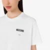 T-shirt in jersey di cotone biologico stampato