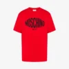 T-shirt in jersey di cotone biologico stampato
