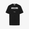 T-shirt in jersey di cotone biologico stampato