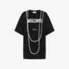 T-shirt in jersey di cotone biologico stampato