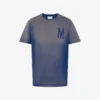 T-shirt in jersey di cotone biologico stampato