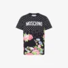 T-shirt in jersey di cotone biologico stampato
