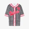 T-shirt in jersey di cotone biologico stampato