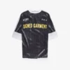 T-shirt in jersey di cotone biologico stampato