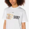 T-shirt in jersey di cotone biologico stampato T-shirt in jersey di cotone biologico stampato
