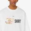 T-shirt in jersey di cotone biologico stampato