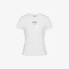 T-shirt in jersey di cotone stampato