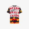 T-shirt in jersey di cotone stampato