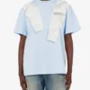 T-shirt in jersey di cotone stampato T-shirt in jersey di cotone stampato