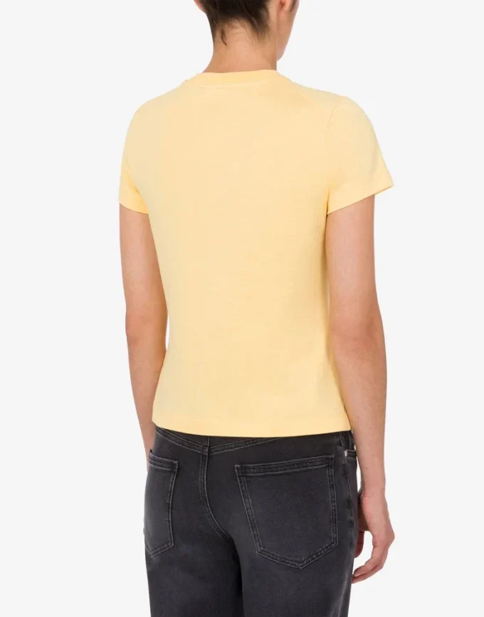 T-shirt in jersey di cotone stampato