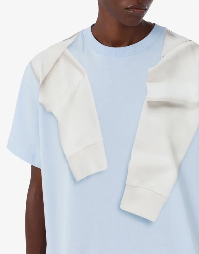 T-shirt in jersey di cotone stampato T-shirt in jersey di cotone stampato