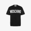 T-shirt in jersey elasticizzato con logo