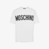 T-shirt in jersey elasticizzato con logo