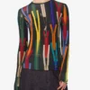 T-shirt in jersey elasticizzato stampato