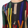 T-shirt in jersey elasticizzato stampato