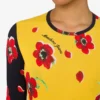 T-shirt in jersey elasticizzato stampato