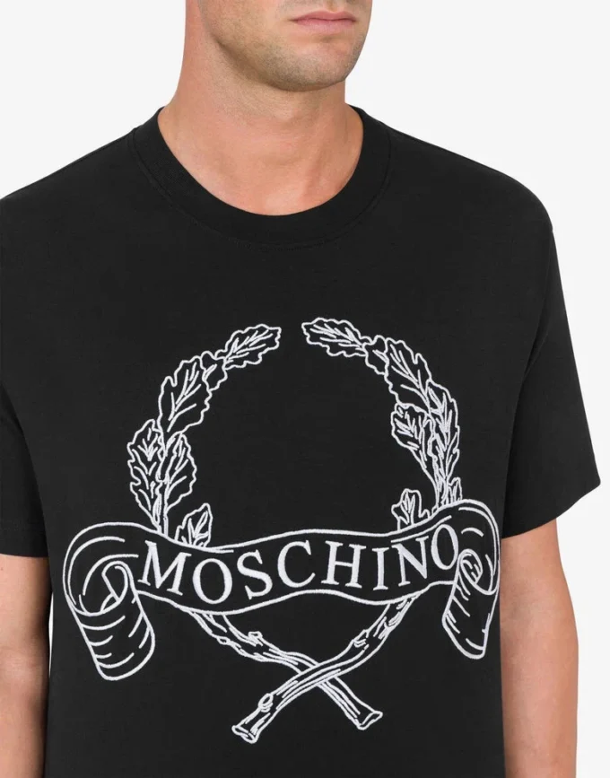 T-shirt Maxi Ricamo Corona d’Alloro