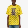 T-shirt Moschino Teddy Bear in jersey di cotone biologico