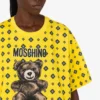T-shirt Moschino Teddy Bear in jersey di cotone biologico