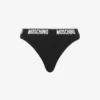Tanga con fascia elastica con logo