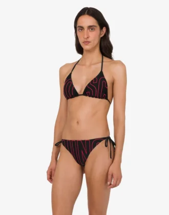 Slip da bagno in lycra stampata