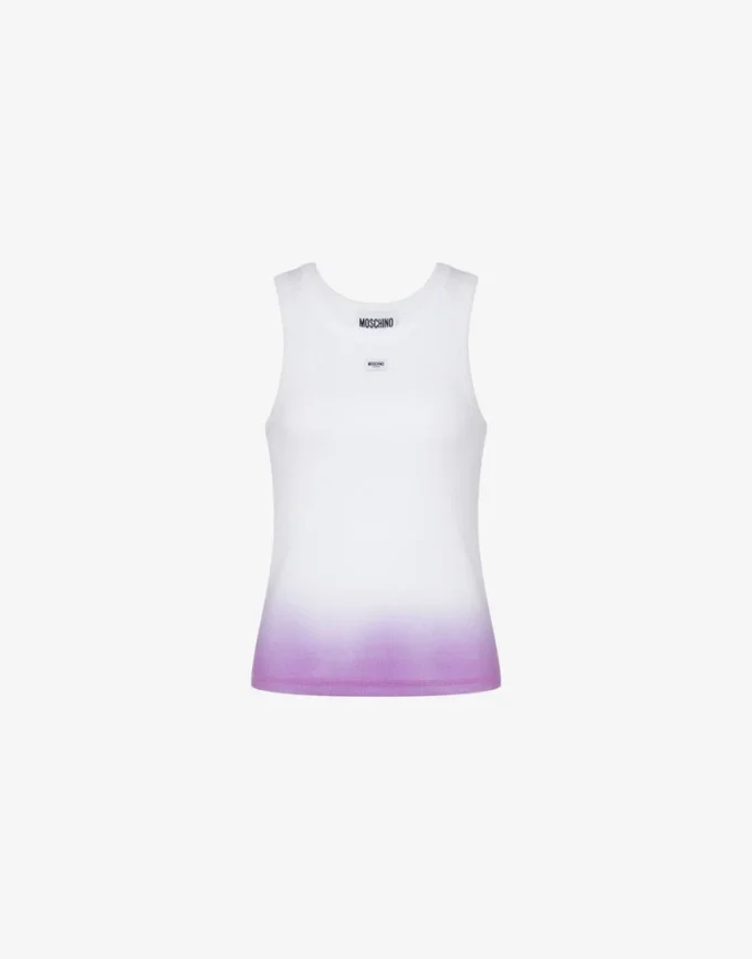 Top in cotone elasticizzato Top in cotone elasticizzato