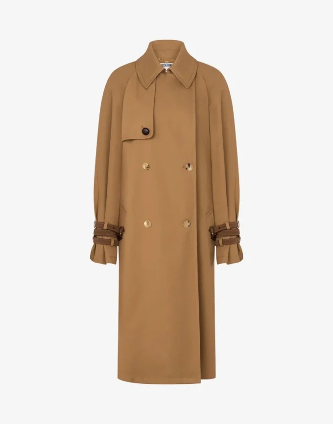 Trench in gabardine misto cotone Trench in gabardine misto cotone